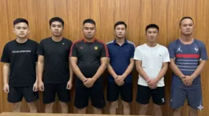 Công an TP Hải Phòng vừa tạm giữ hình sự 6 đối tượng trong đường dây cá độ bóng đá qua mạng với số tiền giao dịch hơn 1 tỷ đồng mỗi ngày