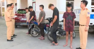 Thanh Hóa: Đề nghị xử phạt hơn 80 triệu đồng nhóm thanh thiếu niên vi phạm trật tự giao thông