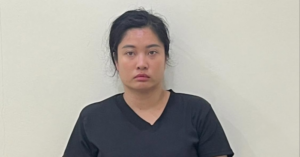 Nghi phạm Hoàng Lê Ngọc My bị tạm giữ sau vụ nhiều lần đặt đồ ăn qua mạng không trả tiền và chém người đến đòi tiền.