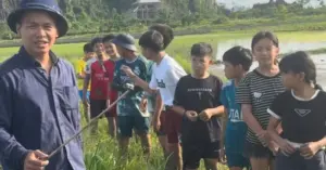 Nghệ An: Đưa trẻ ra đồng học kỹ năng sống qua lớp học đặc biệt