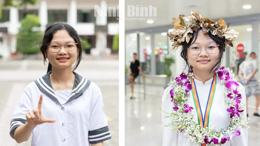 Nguyễn Thị Bích Ngọc, nữ sinh Trường THPT chuyên Lê Hồng Phong (Ninh Bình), xuất sắc giành huy chương Vàng Olympic Vật lý quốc tế 2026.