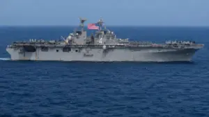 Mỹ điều hơn 2.000 lính thủy đánh bộ tới Trung Đông trên tàu đổ bộ USS Boxer nhằm tăng cường hiện diện quân sự giữa căng thẳng khu vực.