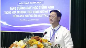 Đẩy mạnh dạy học tiếng Anh theo định hướng ngôn ngữ thứ hai nhằm nâng cao chất lượng giáo dục. Xem các đề xuất tại hội thảo.