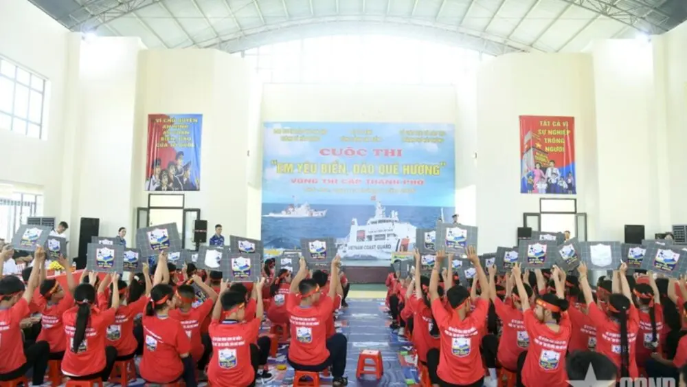 Cuộc thi Em yêu biển, đảo quê hương lan tỏa tình yêu biển đảo đến học sinh Hải Phòng, góp phần nâng cao nhận thức chủ quyền.