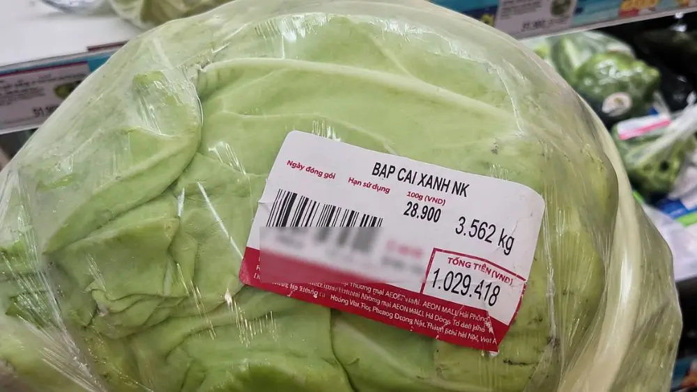Cây bắp cải có giá hơn 1 triệu đồng khiến một gia đình ở Hà Nội bất ngờ khi thanh toán. Tìm hiểu nguyên nhân và câu chuyện phía sau.