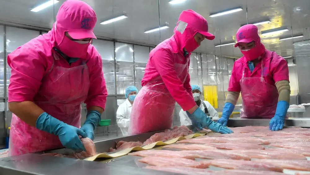 Xuất khẩu thủy sản Việt Nam sang Trung Quốc dẫn đầu thị trường, tạo động lực hướng tới mục tiêu kim ngạch 12 tỷ USD trong năm nay.