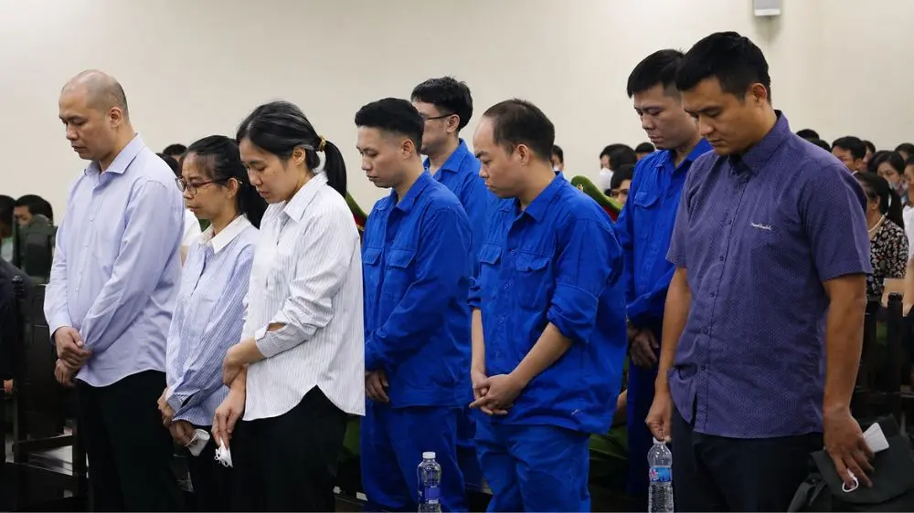 Chủ MediUSA khai cựu cán bộ công an Nguyễn Danh Dũng cho xem tin nhắn mật về vụ điều tra, tại phiên tòa ở Hà Nội.
