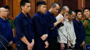 Lập bẫy tuyển dụng đưa nhiều người sang Campuchia: Diễn biến vụ án tại tòa và các tình tiết đáng chú ý trong phiên xét xử.