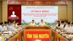 Thái Nguyên tăng trưởng kinh tế quý II xếp thứ ba toàn quốc, tạo động lực thực hiện mục tiêu tăng trưởng bền vững giai đoạn mới.
