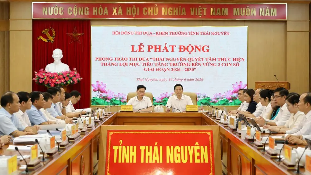 Thái Nguyên tăng trưởng kinh tế quý II xếp thứ ba toàn quốc, tạo động lực thực hiện mục tiêu tăng trưởng bền vững giai đoạn mới.