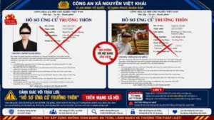 Công an cảnh báo trào lưu "ứng cử trưởng thôn" trên mạng xã hội có thể khiến người tham gia bị phạt tới 30 triệu đồng nếu vi phạm quy định.