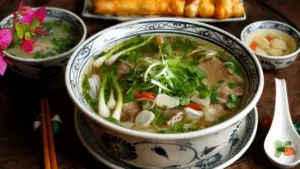 Gợi ý 7 bữa sáng nhẹ bụng cho cả tuần, từ cháo, khoai lang đến phở bò, giúp hỗ trợ tiêu hóa và ăn uống hợp lý.