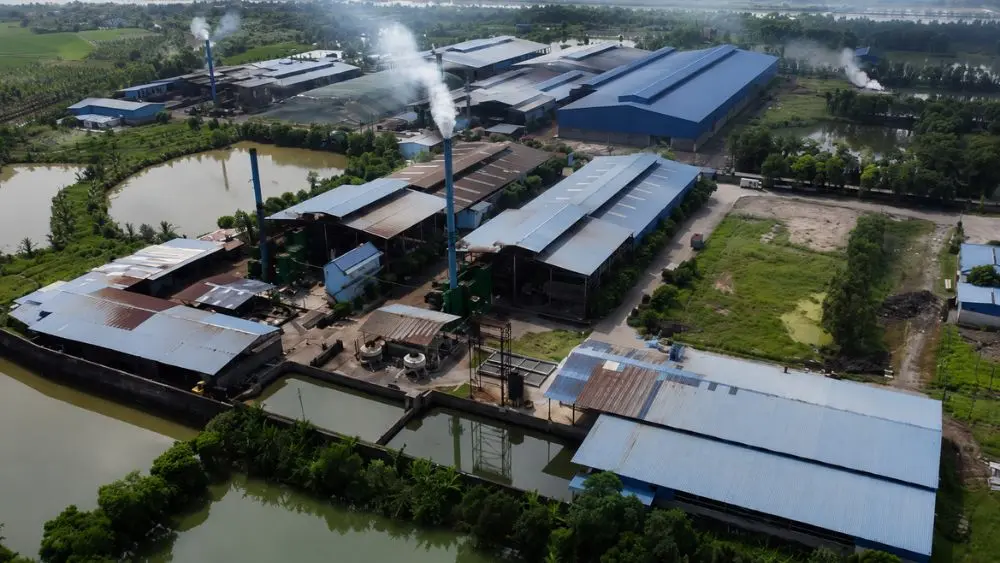 Quy hoạch Nhà máy xử lý rác thải Seraphin Hải Dương giảm hơn 15.000 m² cây xanh, trong khi diện tích kho xưởng và giao thông tăng.