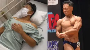 Ung thư đại tràng giai đoạn 4, trải qua hơn 40 lần hóa trị, Hiroki Matayoshi vẫn rèn luyện và vô địch giải thể hình tỉnh Okinawa.
