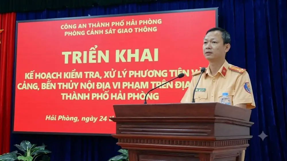 Hải Phòng ra quân kiểm tra, xử lý nghiêm bến thủy nội địa và phương tiện vi phạm an toàn giao thông đường thủy trên địa bàn.