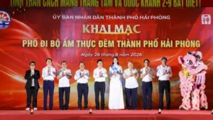 Phố đi bộ, ẩm thực đêm thành phố Hải Phòng chính thức khai mạc, hứa hẹn là điểm đến văn hóa, trải nghiệm hấp dẫn cho người dân và du khác