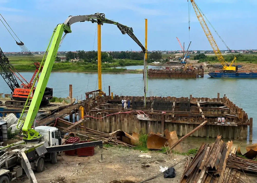 Cao tốc Ninh Bình - Hải Phòng thiếu hơn 9 triệu m³ cát đắp, nguy cơ ảnh hưởng tiến độ dự án và cần bổ sung nguồn vật liệu.