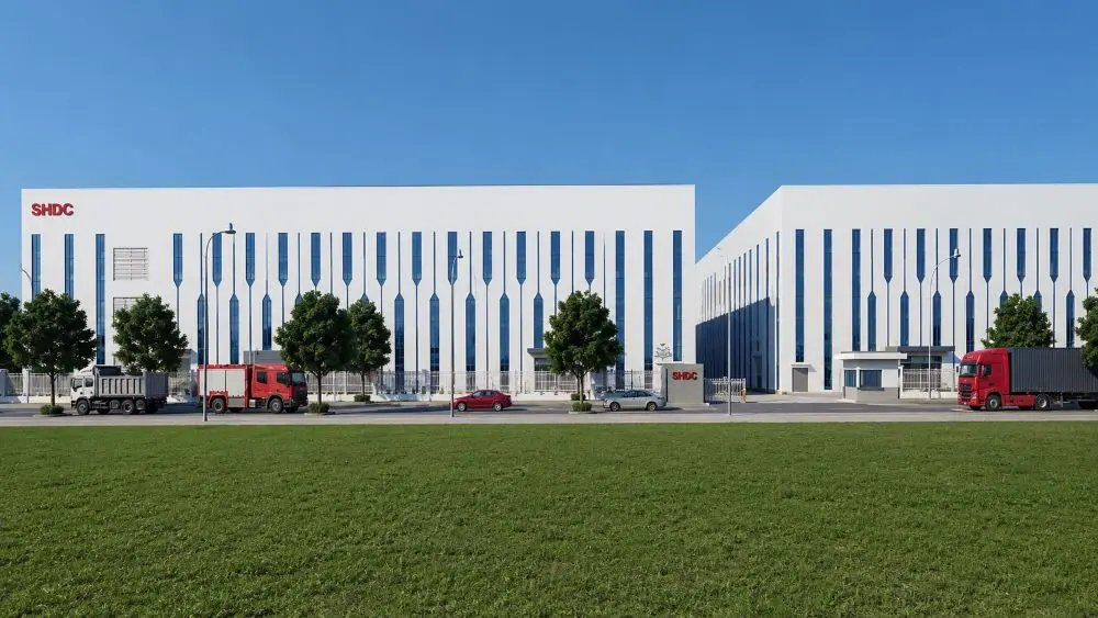 SHDC khởi công nhà máy điện tử 15 triệu USD tại Hải Phòng, diện tích sàn 22.000m², công suất thiết kế 48 triệu sản phẩm/năm.