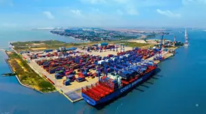 Cảng Tân Cảng Hải Phòng được phép tiếp nhận siêu tàu container trọng tải tới 176.000 DWT giảm tải, mở rộng khả năng khai thác quốc t