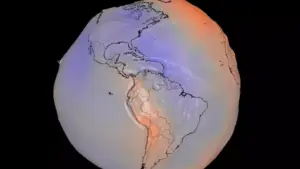 Trái Đất không tròn hoàn hảo mà có hình dạng geoid. Mô hình mới giúp lý giải bề mặt hành tinh và trường hấp dẫn chi tiết hơn.