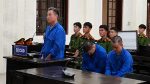 Đào hố chôn ma túy trong vườn để bán dần, Trần Văn Thục cùng đồng phạm lĩnh tổng cộng 69 năm tù sau phiên tòa tại Nghệ An.