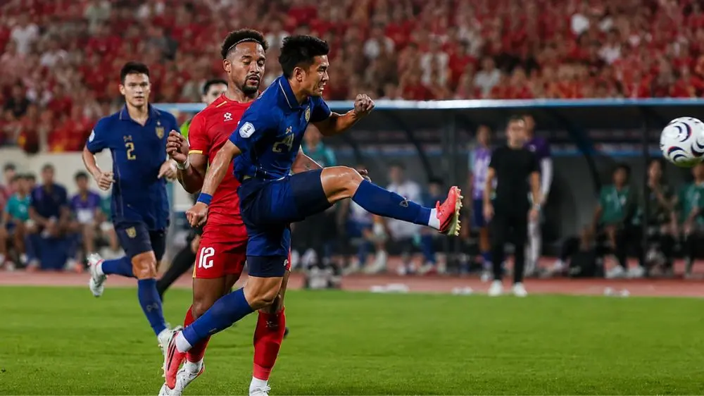 Đội tuyển Thái Lan ghi cả 4 bàn ở chung kết lượt về ASEAN Cup 2026 nhưng vẫn thua Việt Nam 2-4 chung cuộc