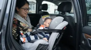 Tổng hợp các chính sách pháp luật nổi bật mới nhất có hiệu lực từ tháng 8, bao gồm quy định bắt buộc về ghế an toàn cho trẻ em trên ô tô.