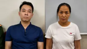 Vụ Thứ trưởng Bộ Y tế Trần Văn Thuấn bị bắt, Hà Văn Nam và Trần Thị Hồng Hạnh bị khởi tố, tạm giam trong vụ án Công ty Việt Mỹ.