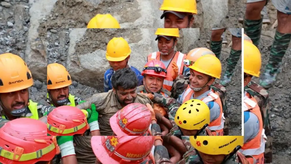 Kỳ tích giải cứu công nhân mắc kẹt 9 ngày trong đường hầm Nepal, thắp lên hy vọng giữa thảm họa khiến hàng nghìn người mất tích.