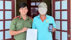 Công an xã Nghĩa Thọ kịp thời ngăn vụ lừa đảo đặt hàng, giúp người dân tránh chuyển 171 triệu đồng cho đối tượng gian dối.