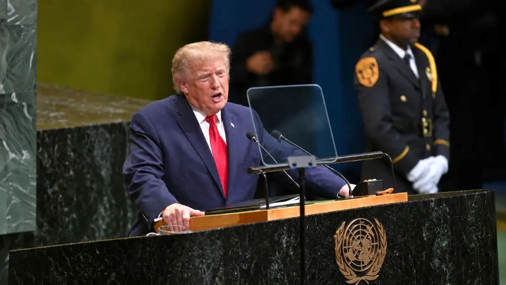 Ông Trump phát biểu tại Liên hợp quốc, cảnh báo có thể “xóa sổ” Iran và nhấn mạnh sức mạnh quân sự, kinh tế của Mỹ.