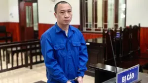 Phạm Văn Bình bị TAND tỉnh Gia Lai tuyên 10 năm tù về tội giết người sau khi dùng rựa chém một người bị thương.