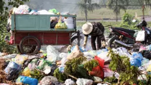 Thu gom rác thải sinh hoạt ở nông thôn Hải Phòng đang bộc lộ nhiều bất cập, khi mức phí thấp khiến khó duy trì lực lượng thu gom.