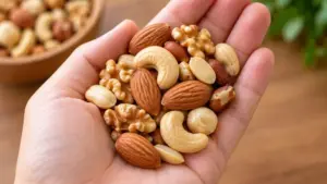 Ăn một nắm các loại hạt mỗi ngày giúp giảm đến 26% nguy cơ cao huyết áp, bảo vệ sức khỏe tim mạch hiệu quả. Xem ngay!