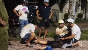 Anh Tuân cùng lực lượng chức năng cứu người phụ nữ dưới sông Sài Gòn, câu chuyện về nghĩa cử cứu người và tình người giữa đời thường.