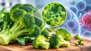 Bông cải xanh chứa tiền chất tạo sulforaphane, hợp chất đang được nghiên cứu về tác động tiềm năng liên quan đến ung thư. Cách chế biến nào giúp giữ chất tốt hơn?