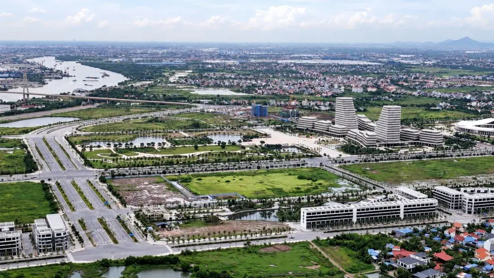 Hải Phòng chuẩn bị đấu giá hơn 6,2 ha đất tại Khu đô thị mới Bắc sông Cấm, giá khởi điểm hơn 1.996 tỷ đồng.