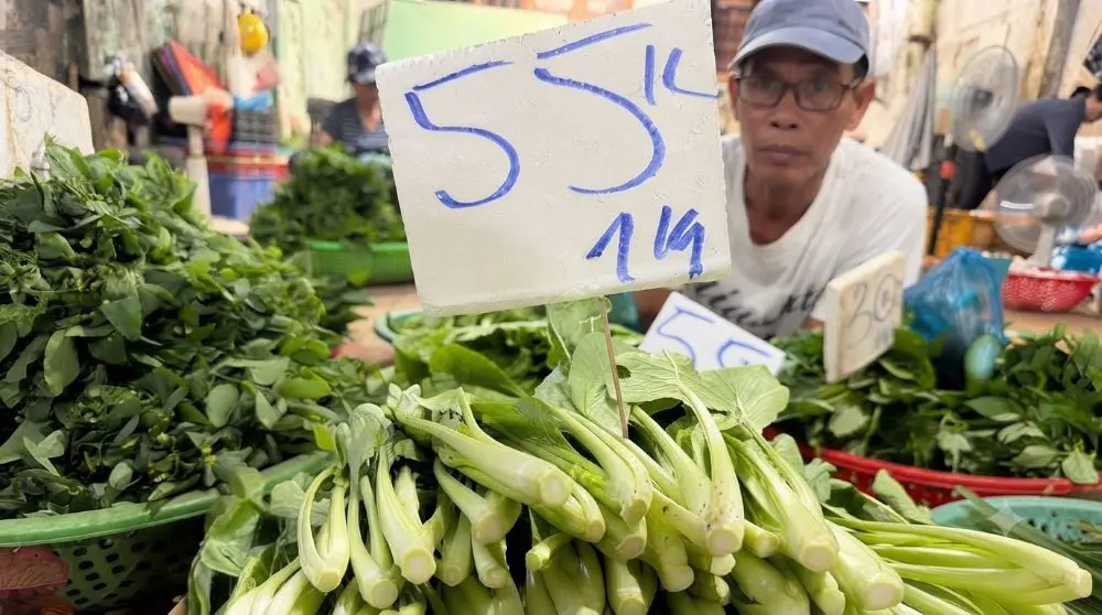 Giá rau củ tại TPHCM tăng mạnh do thời tiết mưa lớn làm giảm nguồn cung, trong đó rau gia vị và rau ăn lá có loại đắt ngang 1kg thịt heo.