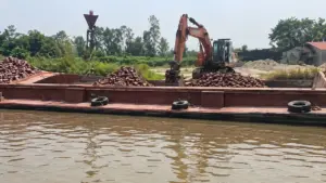 Hải Phòng phát hiện 2 bến bãi chưa được cấp phép hoạt động cảng, bến thủy nội địa và lập biên bản vi phạm đối với các bên liên quan.
