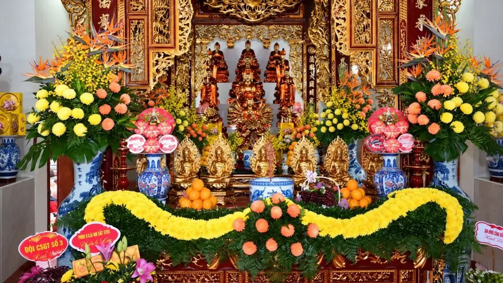 Hải Phòng khánh thành đại hùng bảo điện chùa Linh Quang sau quá trình xây dựng, với kinh phí hơn 5 tỷ đồng từ nguồn công đức xã hội hóa.