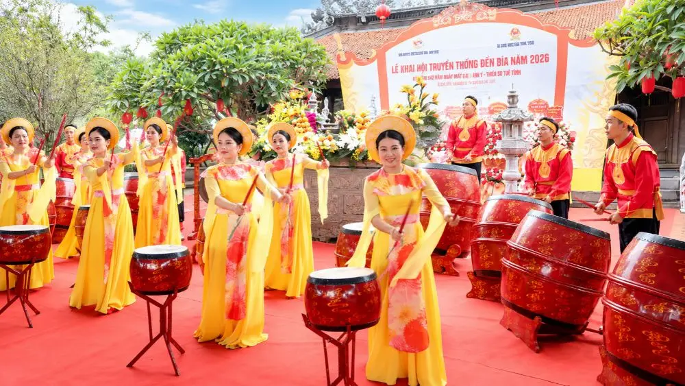 Lễ hội truyền thống đền Bia tôn vinh Đại danh y Tuệ Tĩnh, góp phần gìn giữ và phát huy giá trị di sản y học cổ truyền Việt Nam.