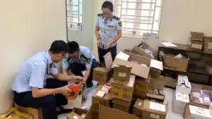 Thanh Hóa tiêu hủy hơn 1.000 sản phẩm mỹ phẩm nhập lậu, không rõ nguồn gốc; hộ kinh doanh bị xử phạt 70 triệu đồng